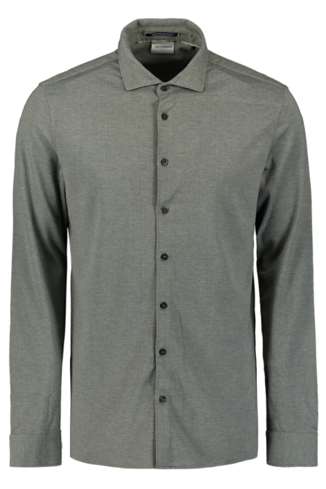 NO-EXCESS shirt jersey melange stretch